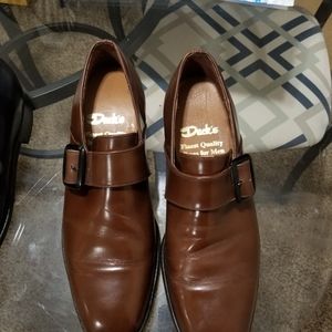 Dacks cordavan monk strap lofers